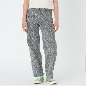 NWT Levi's Premium Moonflower Black Floral Print Baggy Dad Jeans 27x30